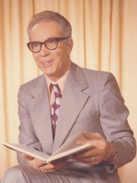 Otec Karel Krůta v Kanadě, rok asi 1967