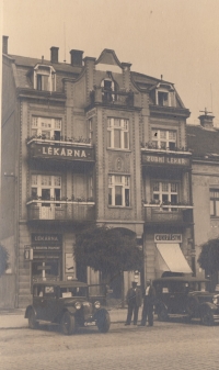 Poděbrady, dům, kde sídlila Bromografia