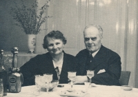 Prarodiče Jany Budíkové Marie a Josef Budíkovi