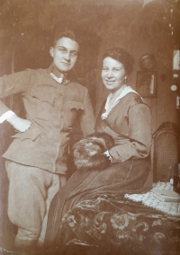 Rodiče Dagmar Staré, nedatováno