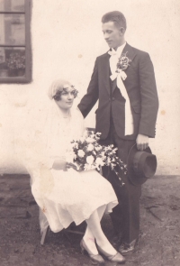 Teta Marie a strýc Josef Minářovi