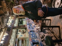 Miroslav Skalický na svém mlýně v Meziříčku; 2023