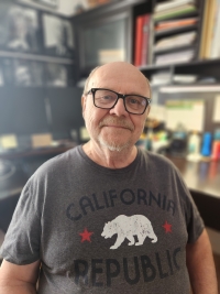 Pavel Šoltys ve svém domě, 2024