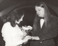 Svatba Libora Malého a jeho ženy Hany, 1983