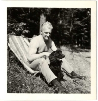 Čestmír Řezníček se psem, 60. léta