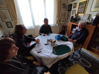 Vlastimil Venclík při natáčení svého vyprávění