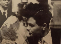 Svatba s Františkem Chudobou v Praze (1955)
