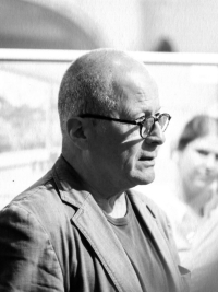 Mirko Baum v roce 1993 jako profesor na Fakultě architektury RWTH v Cáchách