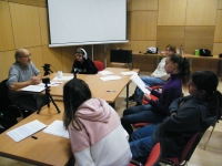 Jan Kovanic při natáčení svého vyprávění pro projekt Příběhy našich sousedů