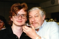 Radko Kubičko (vlevo) s Janem Měkotou, 1994