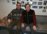 Radko Kubičko (vlevo) s Janem Schneiderem, 2014