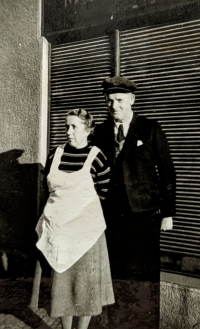 Prarodiče Petra Brunera z matčiny strany, 1961