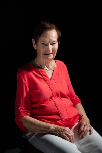 Soňa Szomolányi during eyd recording