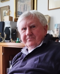 Vlastimil Venclík při natáčení svého vyprávění