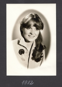 Libuše Vrtišková Hájková v roce 1982