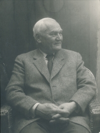 Alois Vincenc Honěk, otec pamětníka, roku 1990