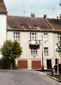 Dům v Králově Poli v Brně, který postavil v roce 1925 dědeček Václava Houfa