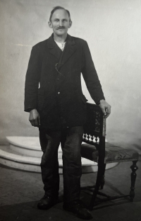 Pamětníkův otec Johann Essl v 50 letech