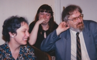 Jitka Uhdeová a manželé Blažkovi (1990-1991)
