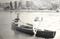 Svatební cesta Josefa a Jany Vojtěchů.