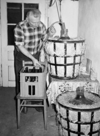 Manžel Josef Snopek, asi 1970