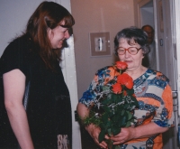 Marie Blažková a Madla Vaculíková, 1990