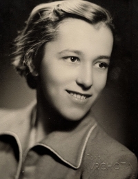 Matka Petra Brunera Jarmila Brunerová, 1951