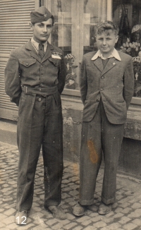 Jan Břinek, osmnáctiletý