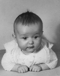 Pamětnice Yvonne Sieberová, rozená Krafftová, rok 1938