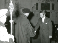 Luboš promoce na ČVUT, Praha, 1972