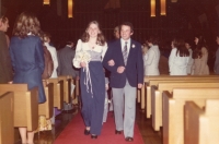 Svatba se Susanne Macek, Vancouver, 1974