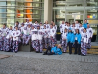 Luboš v prostřední řadě vpravo, Olympijské hry, Vancouver, 2010