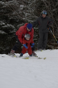 Vnuk Nathaniel, syn Mark a Luboš, Sun Peaks, Britská Kolumbie, 2015
