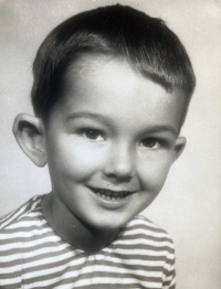 Miroslav Grüner jako malé dítě