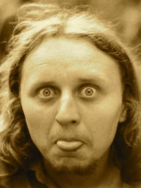 Jan Tomeš na koncertě Pepy Nose v Blansku, 1986