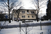 Modlitebna sboru ve Frenštátě pod Radhoštěm, zde působil jako kazatel v letech 1986 až 1993