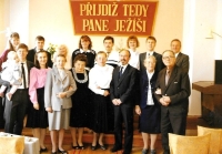 Sbor Církve adventistů sedmého dne v Hranicích na Moravě, administrace v roce 1993