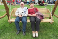 Jana a Petr Krynští, spokojení důchodci, Beroun asi 2009