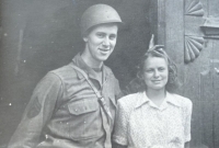 George Salesky se Sylvou Trnkovou