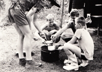 Skautování v legendární Pětce, 50. léta