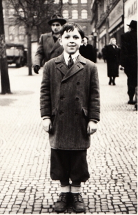 Jiří Stivín koncem 40. let