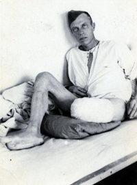 Dědeček Ignác Haluza, 1945