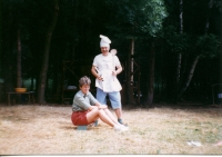 Na skautském táboře
