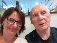 2018: dědeček Michal Fajčík a Zdeňka Markovičová