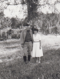 Jiří Bílý s manželkou