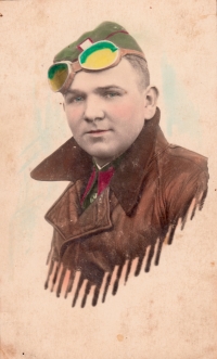 Otec pamětníka Josef Rožek, 40. léta 20. století