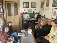 Vladimír Kouřil během natáčení pro projekt Příběhy našich sousedů, leden 2025