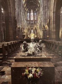 Nová socha sv. Vojtěcha v katedrále