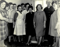 Kolektiv na státním statku, rok 1965