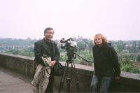 Bernard  Šafařík, natáčení filmu My a Matterhorn, 2008